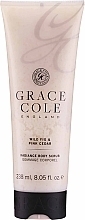 Fragrances, Perfumes, Cosmetics Wild Fig & Pink Cedar Body Scrub - Grace Cole Boutique Wild Fig & Pink Cedar Radiance Body Scrub