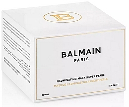 Hair Mask - Balmain Illuminating Silver Pearl Mask — photo N1