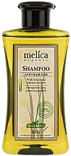 Fragrances, Perfumes, Cosmetics Anti Hair Loss Hair Shampoo "Nourishing" - Melica Organic Anti-hair Loss Shampoo