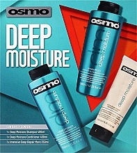 Fragrances, Perfumes, Cosmetics Set - Osmo Deep Moisture Gif Set (shmp/400ml + cond/400ml + mask/250ml)