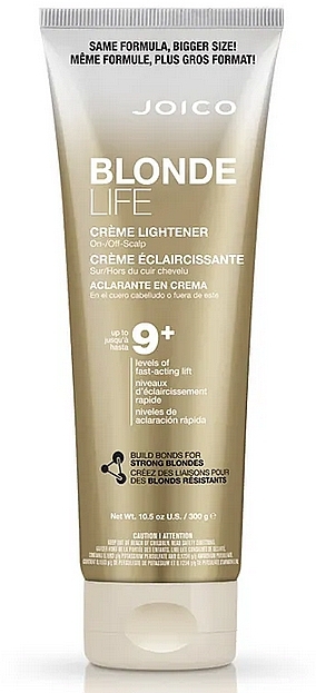 Oxidizing Hair Cream - Joico Blonde Life Cream Lightener — photo N1