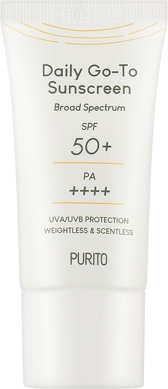 Face Sun Cream - Purito Daily Go-To Sunscreen Travel Size — photo N2