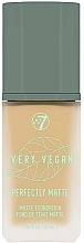 Fragrances, Perfumes, Cosmetics Mattifying Foundation - W7 Very Vegan Make-up base Perfectly Matte