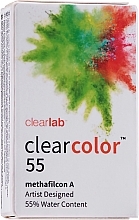 Gray Contact Lenses, 2 pcs - Clearlab Clearcolor 55 — photo N2