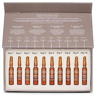 Face Ampoules, 10 days - Sarah Chapman Skinesis Radiance Recharge System — photo N2