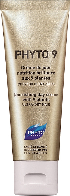 Nourishing Cream for Very Dry Hair - Phyto 9 Nourishing Day Cream with 9 Plants  — photo N8