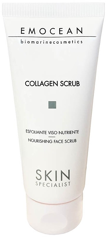 Exfoliating Collagen Face Scrub - Emocean Skin Specialist Collagen Scrub — photo N1