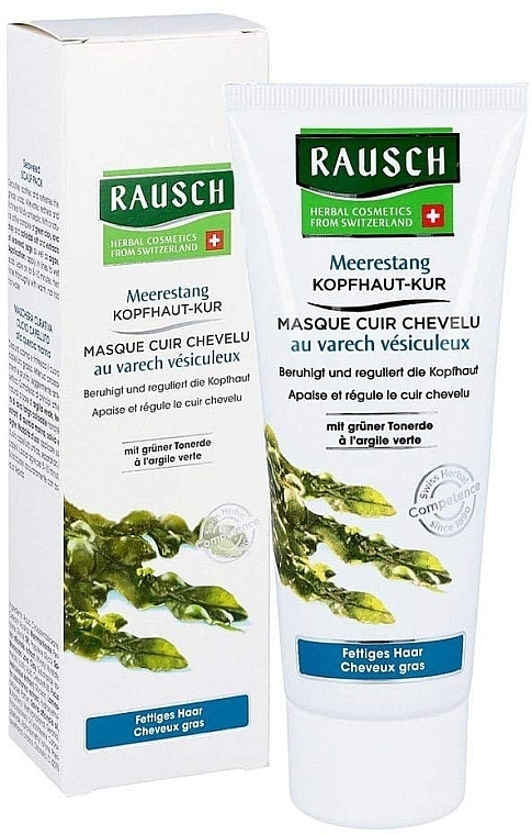 Oily Hair Mask - Rausch Meerestang Kopfhaut-Kur — photo N1