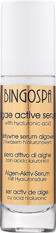 Algae & Hyaluronic Acid Active Face Serum - BingoSpa Active Serum — photo N1