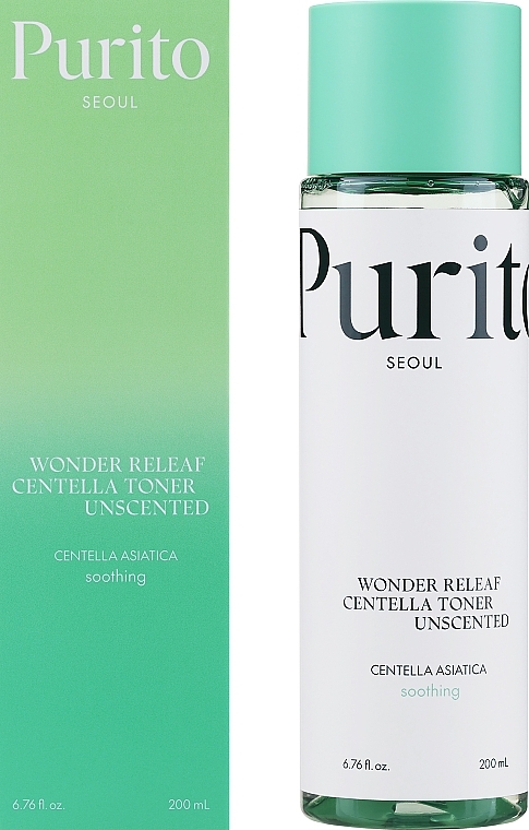 Centella Face Toner for Hypersensitive Skin - Purito Centella Unscented Toner — photo N4