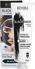 Fragrances, Perfumes, Cosmetics Instant Express Face Mask - Revuele Express Detox Black Mask