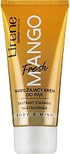 Fragrances, Perfumes, Cosmetics Mango Moisturizing Hand Cream - Lirene Fresh Mango