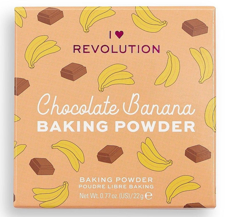 Chocolate Banana Baking Powder - I Heart Revolution Chocolate Banana Baking Powder — photo N10