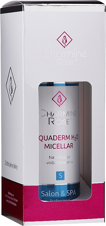 Moisturizing Micelar Water - Charmine Rose Aquaderm H2O Micellar — photo N1