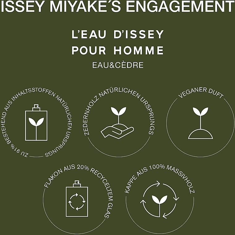 Issey Miyake L’Eau D’Issey Pour Homme Eau & Cedre Intense - Eau de Toilette — photo N6