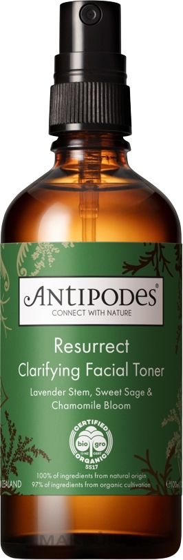 Face Tonic - Antipodes Resurrect Clarifying Facial Toner — photo 100 ml