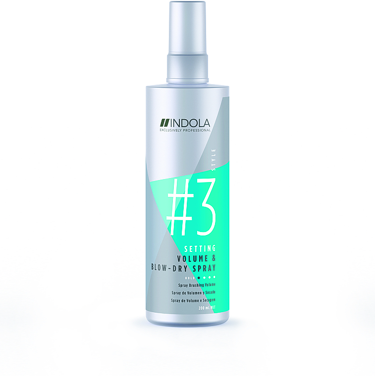 Setting Blow-Dry Hair Spray - Indola Innova Setting Blow-dry Spray — photo N5