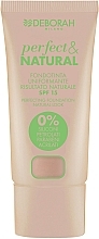 Face Foundation - Deborah Milano Perfect&Natural Perfecting Foundation SPF15 — photo N1