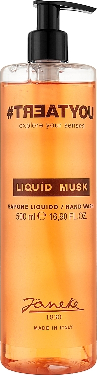 Liquid Hand Soap - Janeke #Treatyou Liquid Musk Hand Wash — photo N1