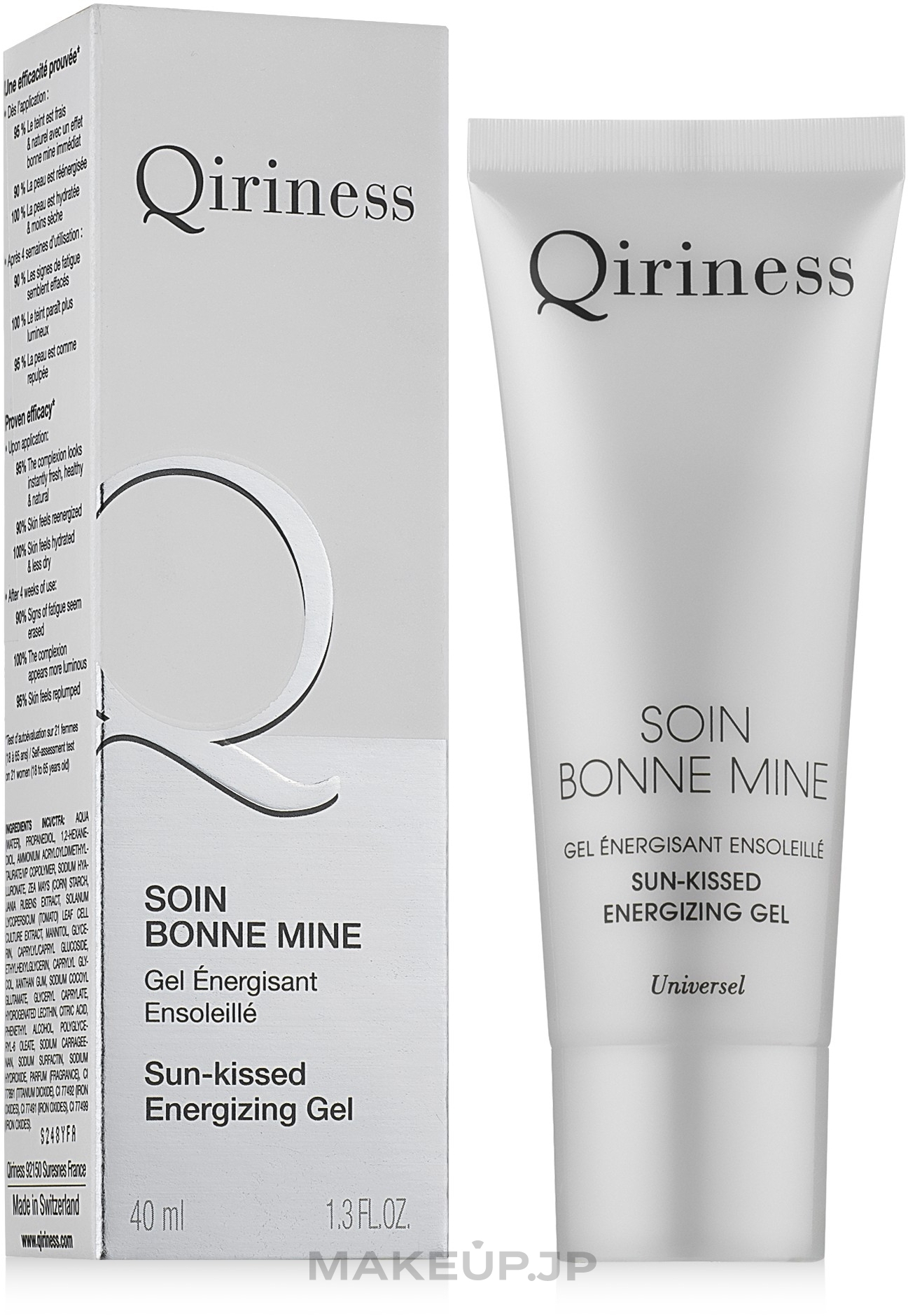 Tinted Gel Fluid - Qiriness Sun-kissed Energizing Gel — photo 40 ml