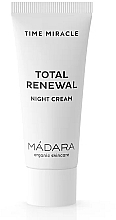 Fragrances, Perfumes, Cosmetics Face Cream - Madara Time Miracle Total Renewal Night Cream