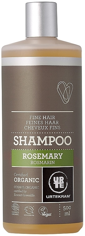 Thin Hair Shampoo "Rosemary" - Urtekram Rosmarin Shampoo Fine Hair — photo N2