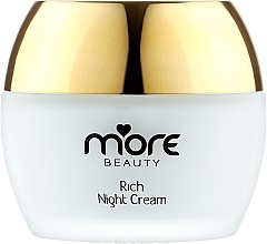 Nourishing Night Cream with Aloe Vera Extract - More Beauty Rich Night Cream — photo N1