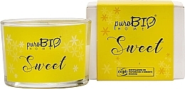 Fragrances, Perfumes, Cosmetics Organic Candle - PuroBio Home Organic Sweet Candy 