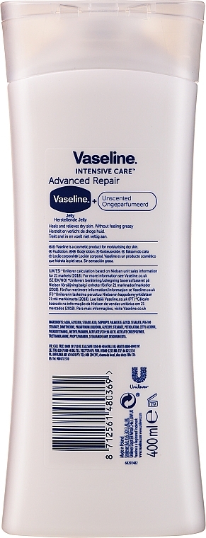 Body Lotion - Vaseline Intensive Care Advanced Repair Lotion — photo N2