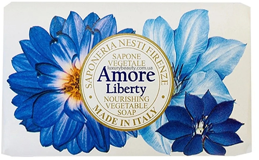 Bergamot, Vetiver and Sea Lily Scented Soap - Nesti Dante Amore Liberty Nourishing Vegetable Soap — photo N6