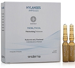 Fragrances, Perfumes, Cosmetics Moisturizing Ampoule Treatment - SesDerma Laboratories Hylanses Ampoules