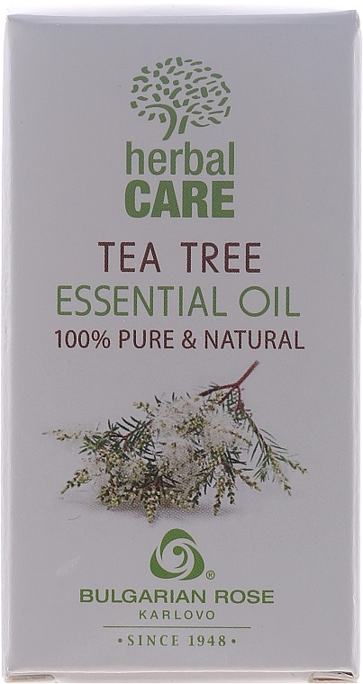 Essential Oil "Tea Tree" - Bulgarian Rose Herbal Care Tea Tree Essential Oil — photo N9