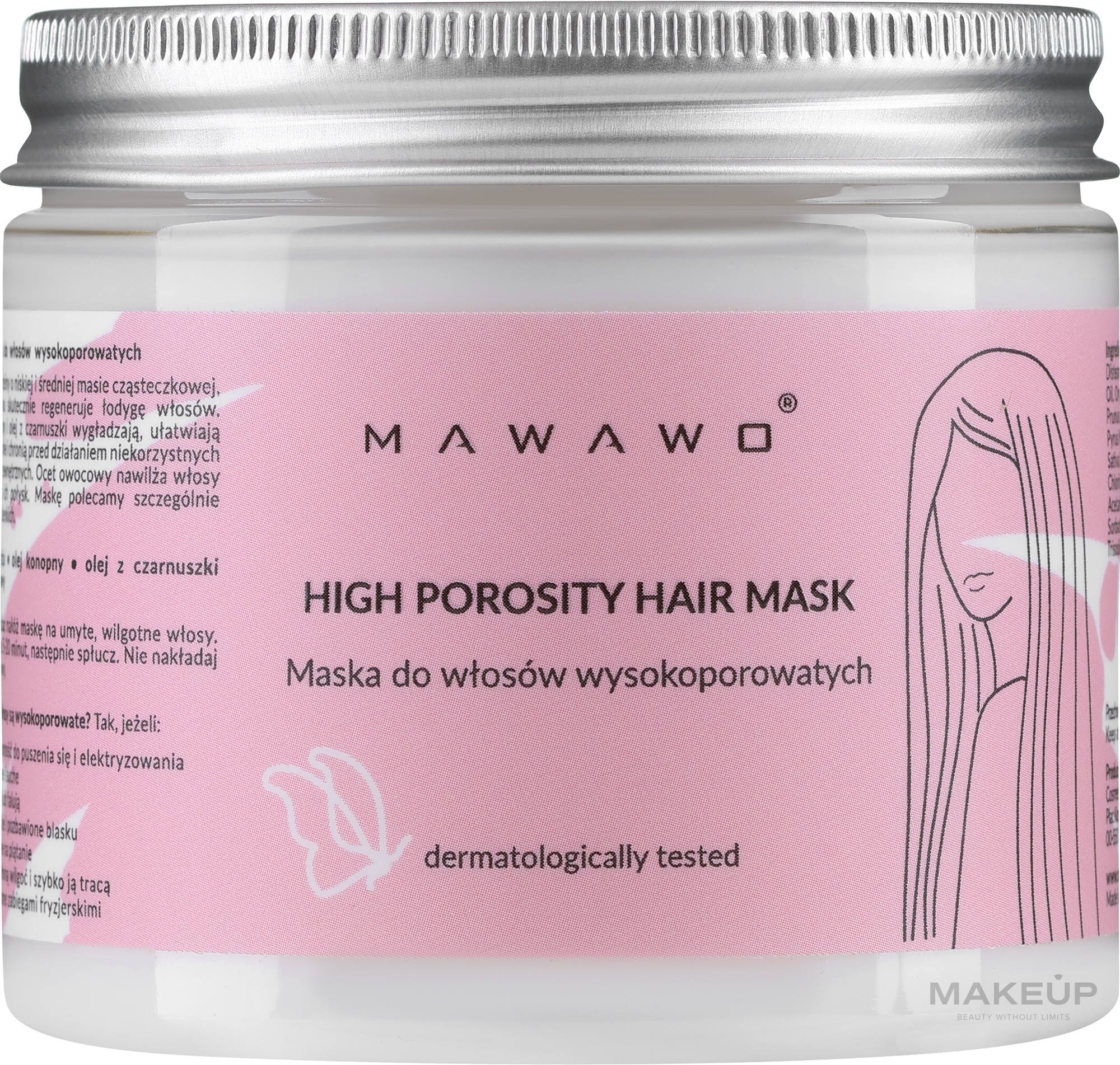 High Porosity Hair Mask - Mawawo High Porosity Hair Mask — photo 200 ml