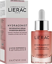 Oxygenating Facial Serum - Lierac Hydragenist Moisturizing Oxygenating Replumping Serum  — photo N2