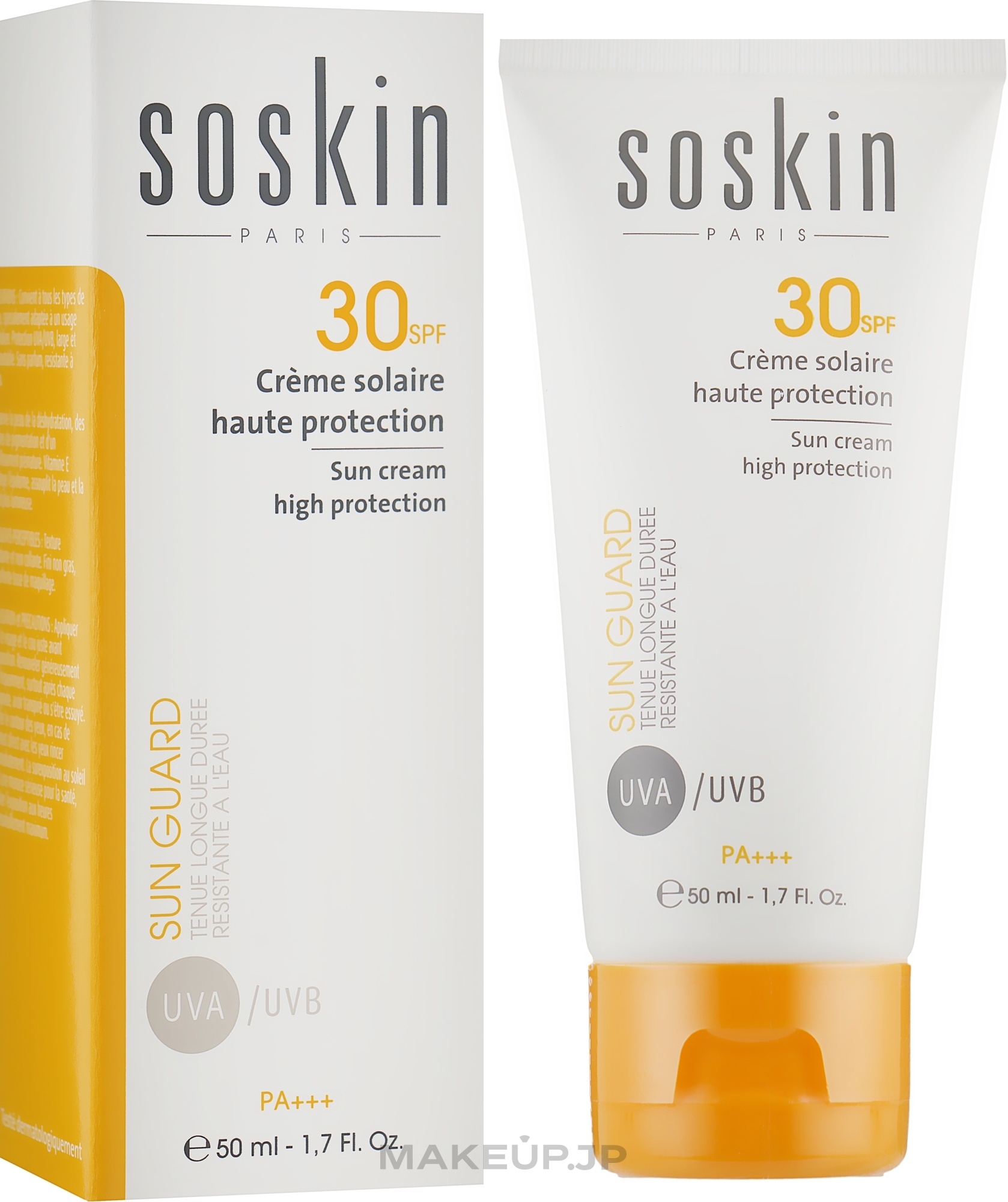 Soskin - Sun Cream Very High Protection SPF 30 — photo 50 ml