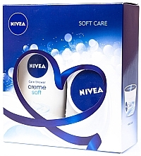 Fragrances, Perfumes, Cosmetics Set - NIVEA Soft Care Set (sh/gel/250ml + cr/100ml)