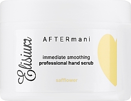 Fragrances, Perfumes, Cosmetics Floral Hand Scrub - Elisium AFTERmani Immediate Smoothing Professional Hand Scrub Safflower