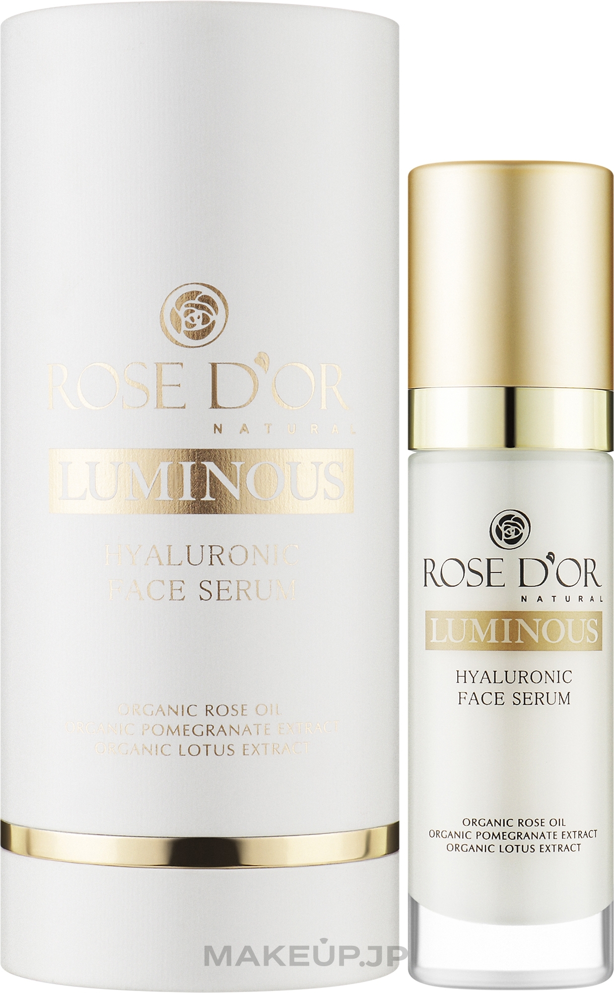 Hyaluronic Face Serum - Bulgarian Rose Rose D'or Luminous Hyaluronic Face Serum — photo 30 ml