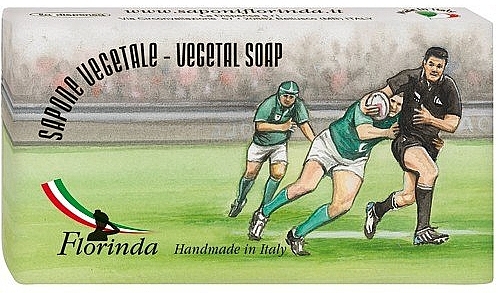 Natural Soap "Rugby" - Florinda Sport & Spezie Natural Soap — photo N1