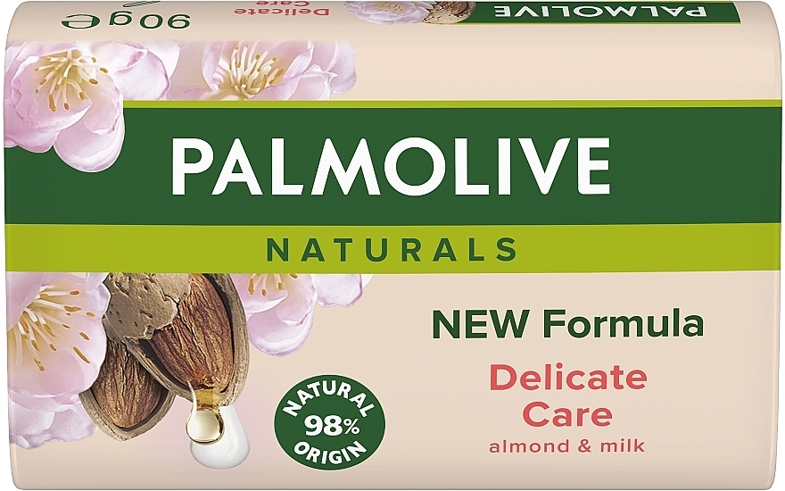 Almond Milk Soap 3+1 - Palmolive Natural Delicate Care with Almond Milk Soap — photo N23