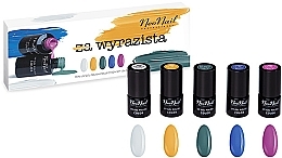 Set - NeoNail Professional Wyrazista Set (5xnail/polish/3ml) — photo N1