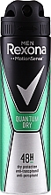 Fragrances, Perfumes, Cosmetics Deodorant-Spray - Rexona Spray Men Motionsense Quantum Dry