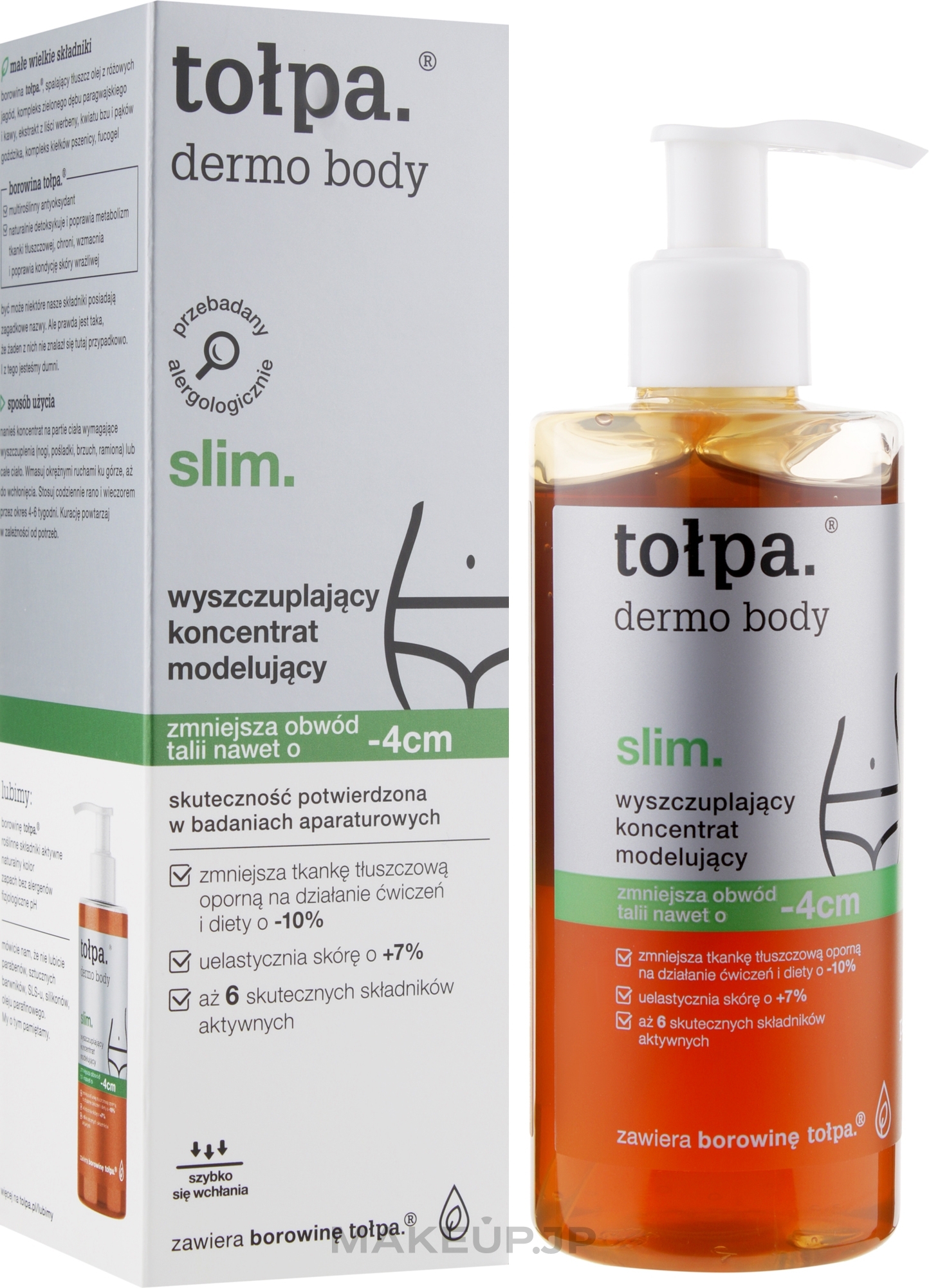 Modelling Body Concentrate - Tolpa Dermo Body Slim Concentrate -4cm — photo 250 ml