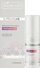 Active Night Cream with Retinol - Bielenda Professional Supremelab Re-Advanced Active Night Cream With Retinol 0.1% — photo N2