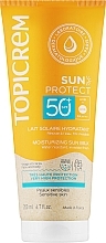 Moisturizing Sunscreen Body Lotion SPF50+ - Topicrem Sun Protect Moisturuzung Sun Milk — photo N2