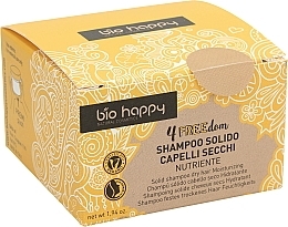 Fragrances, Perfumes, Cosmetics Dry Shampoo - Bio Happy 4FREEdom Moisturizing Solid Shampoo