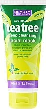 Deep Cleansing Facial Mask "Tea Tree" - Beauty Formulas Tea Tree Deep Cleansing Facial Mask — photo N3