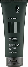 Fragrances, Perfumes, Cosmetics Extra Strong Hold Hair Gel for Men - Screen For Man Sculpting Gel