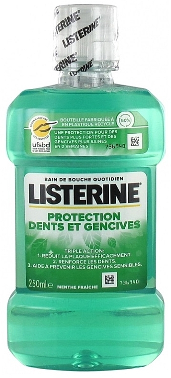 Mouthwash - Listerine Protection Mouthwash — photo N2