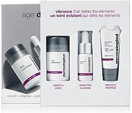 Set - Dermalogica Age Defense Kit (powder/13ml + ser/10ml + cr/12ml) — photo N4